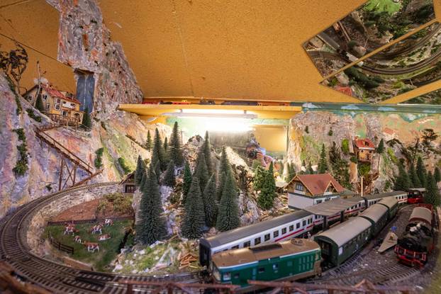 Oživio željeznicu koja je povezivala Konavle s Bečom: Pero je bajkovitu maketu gradio 12 godina