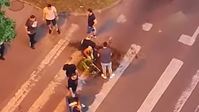 Bjelovarski dečki nisu vandali nego su gradsko cvijeće - policiji su pomagali da se sve očisti