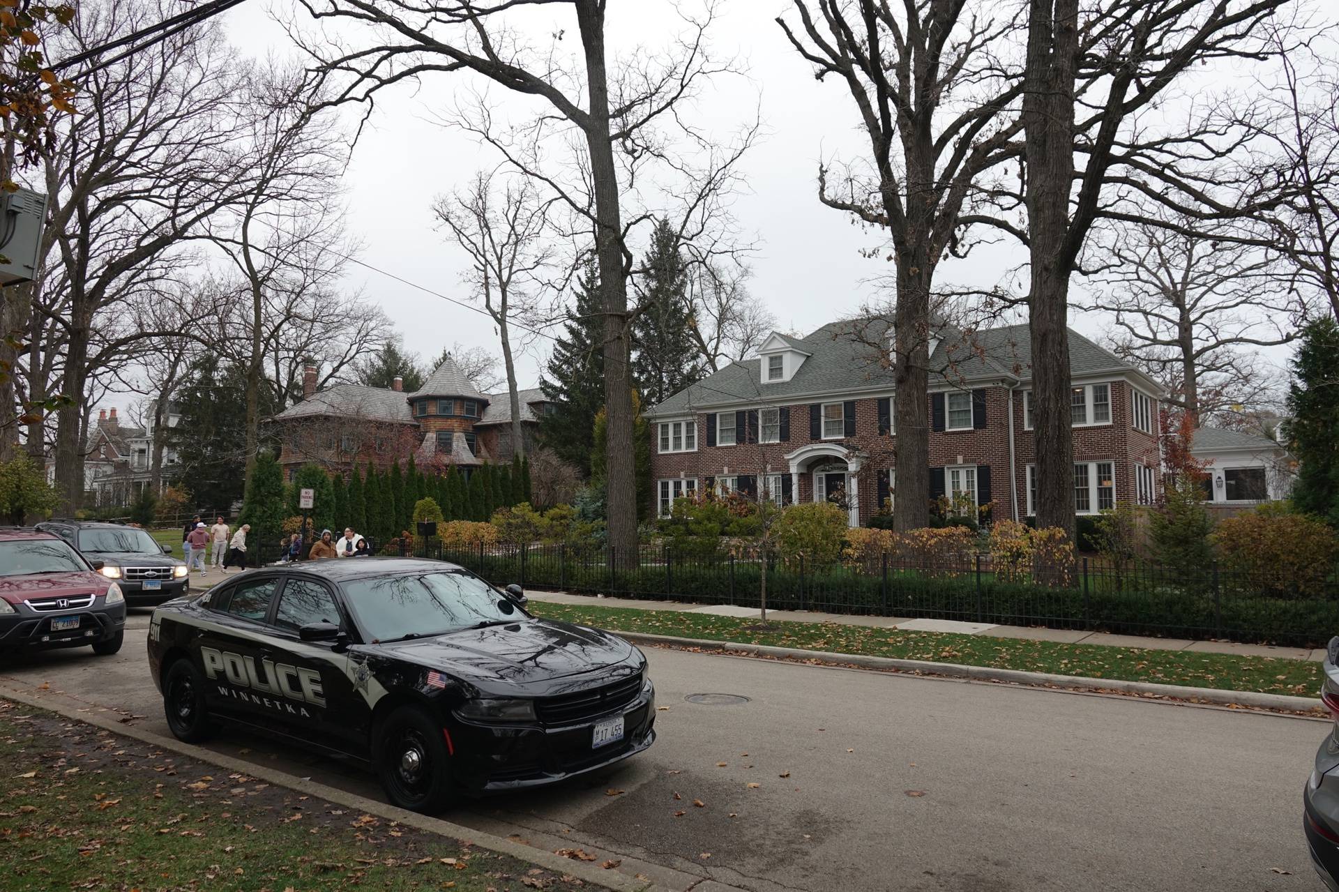 *EXCLUSIVE* ‘Home Alone’ house gets police protection as fans flock to the famous location ahead of the holidays