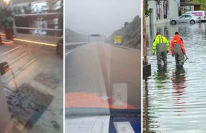 VIDEO Potop na jugu Hrvatske, 'digli' crveni alarm. Metković pod vodom, došlo i do odrona