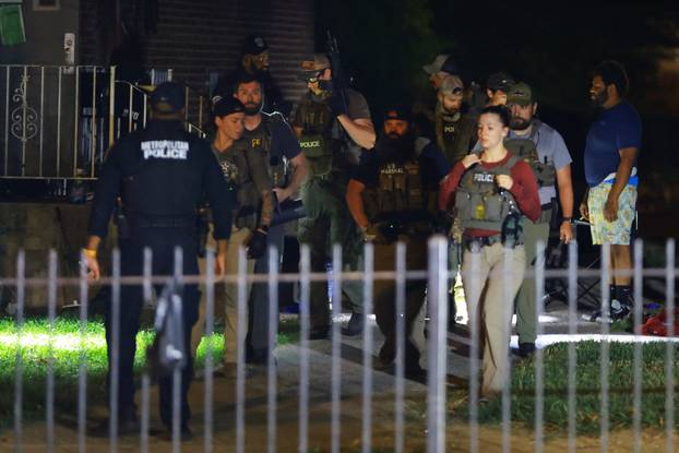 U.S. President Trump deploys the National Guard in Washington