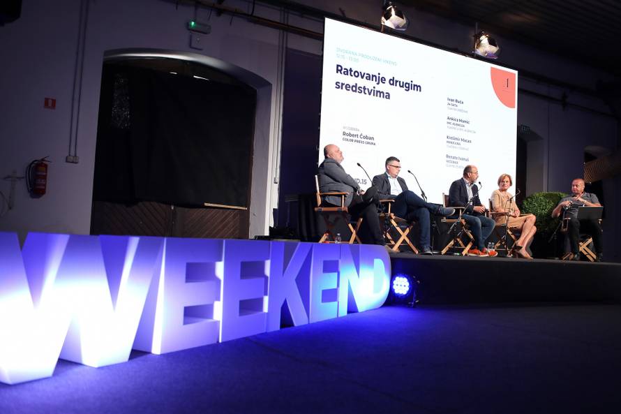15. Weekend Media Festival, panel 'Ratovanje drugim sredstvima'