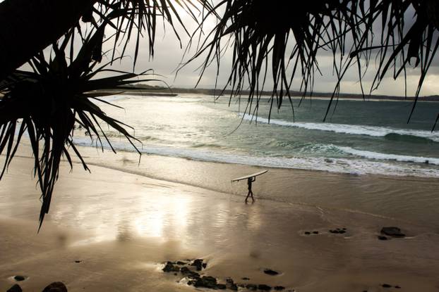 Australian Sunset Surfer