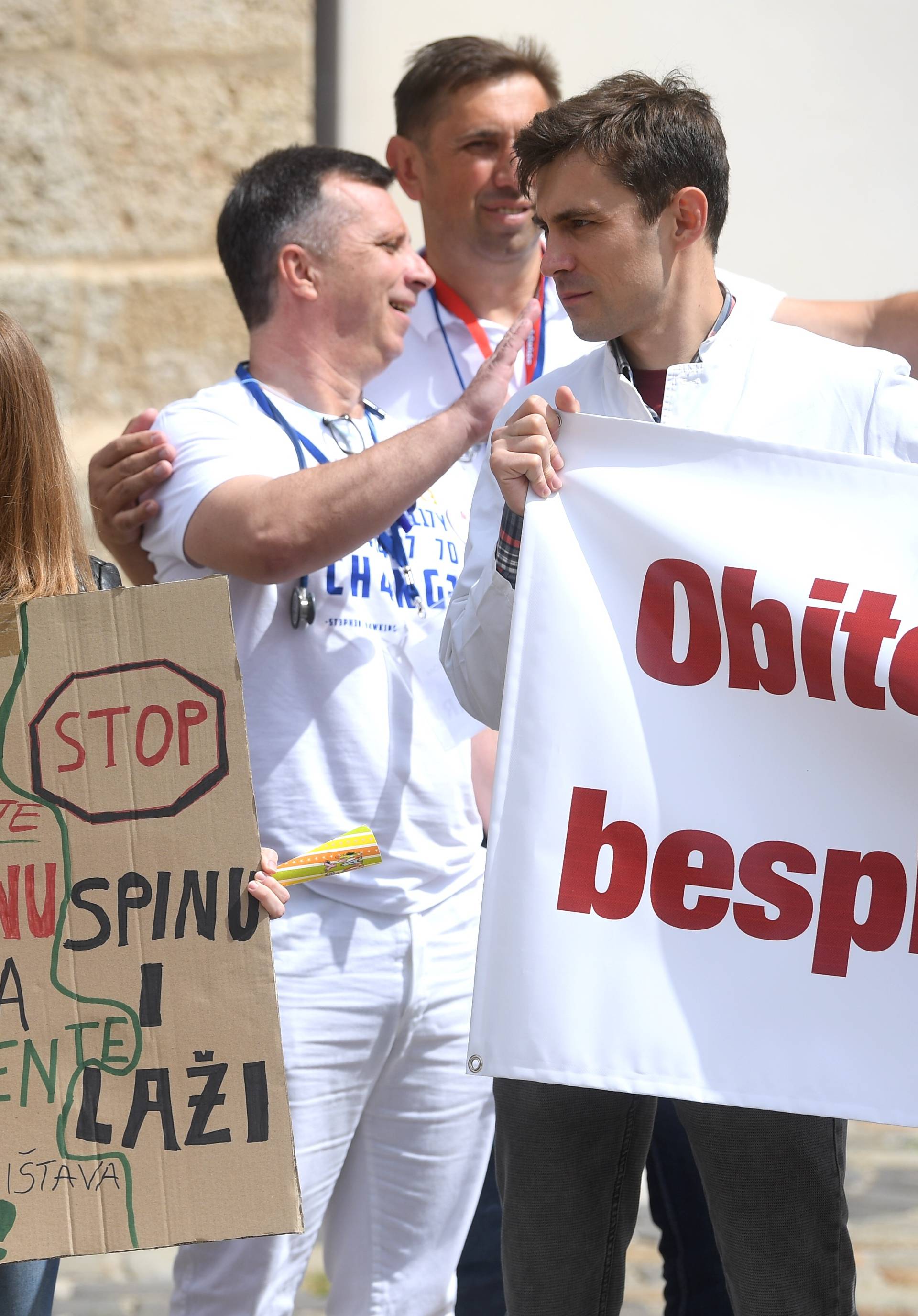 'Izašli smo na ovaj prosvjed da ne izađemo iz naše zemlje...'