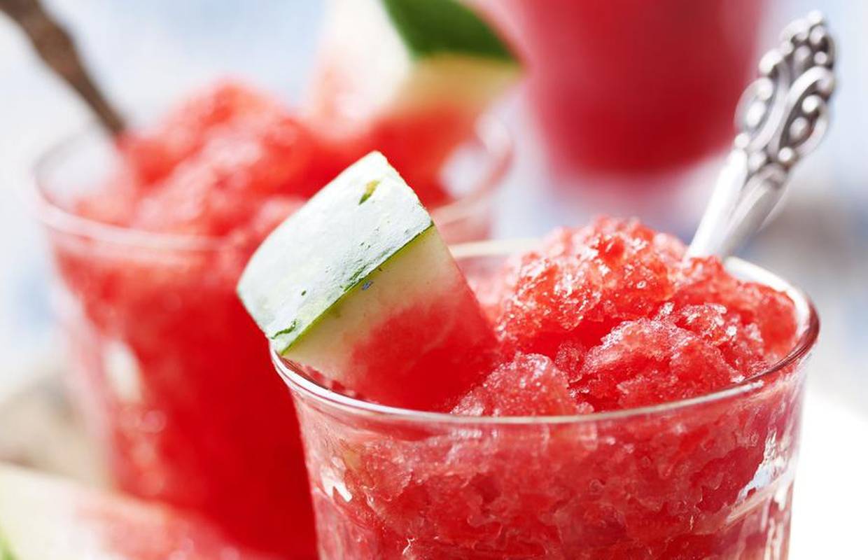 Osvježenje: Granita od lubenice