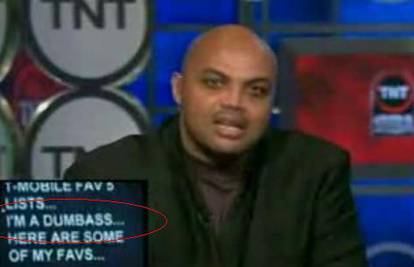 Košarkaš Charles Barkley sam sebe nazvao budalom