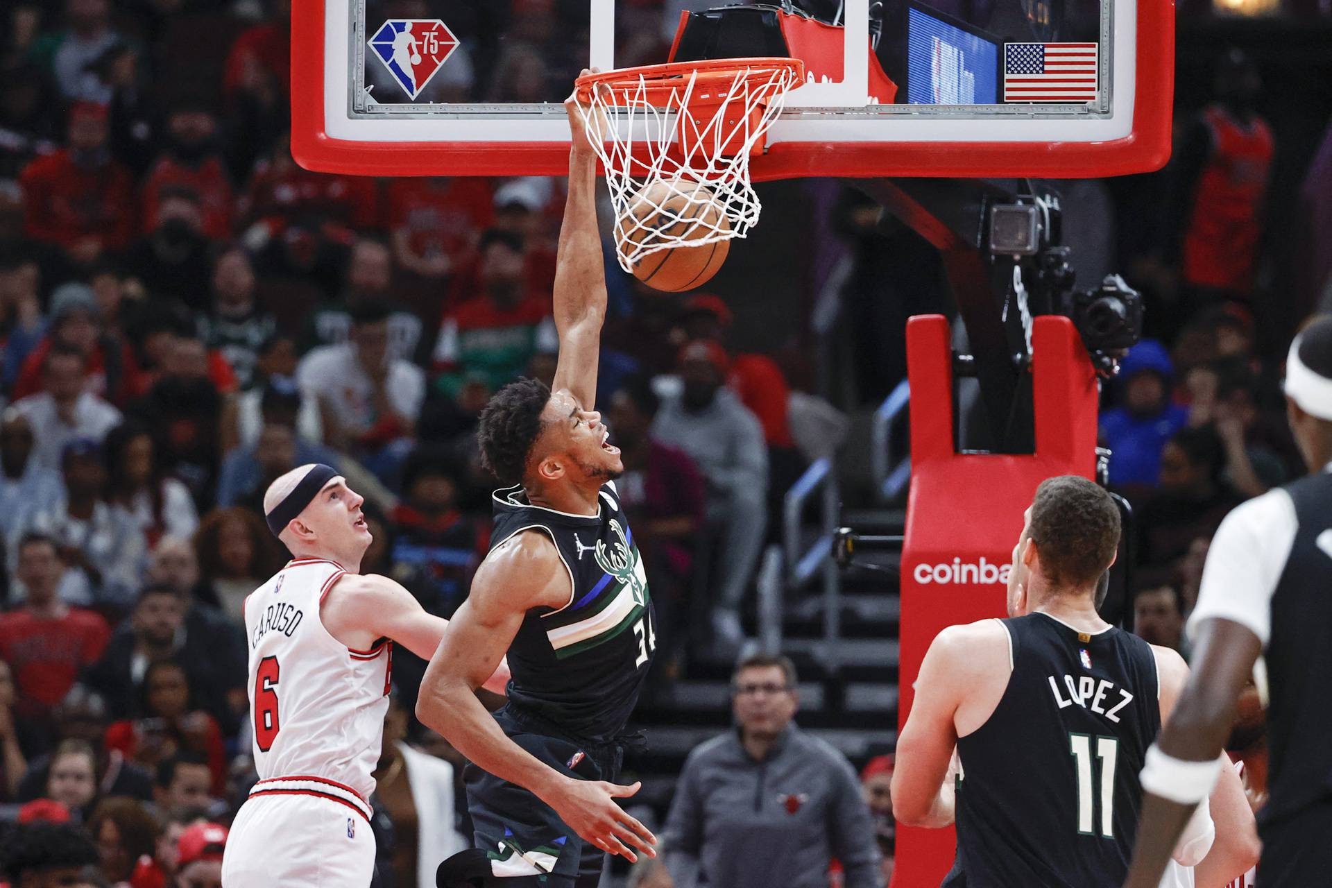 NBA: Playoffs-Milwaukee Bucks at Chicago Bulls