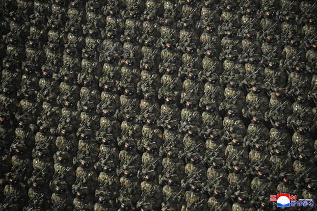 Military parade to commemorate the Ninth Congress of the ruling Workers' Party of Korea (WPK) in Pyongyang