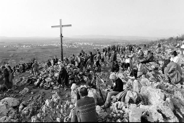 Podbrdo, mjesto ukazanja Gospe u Međugorju, 27.1.1991.