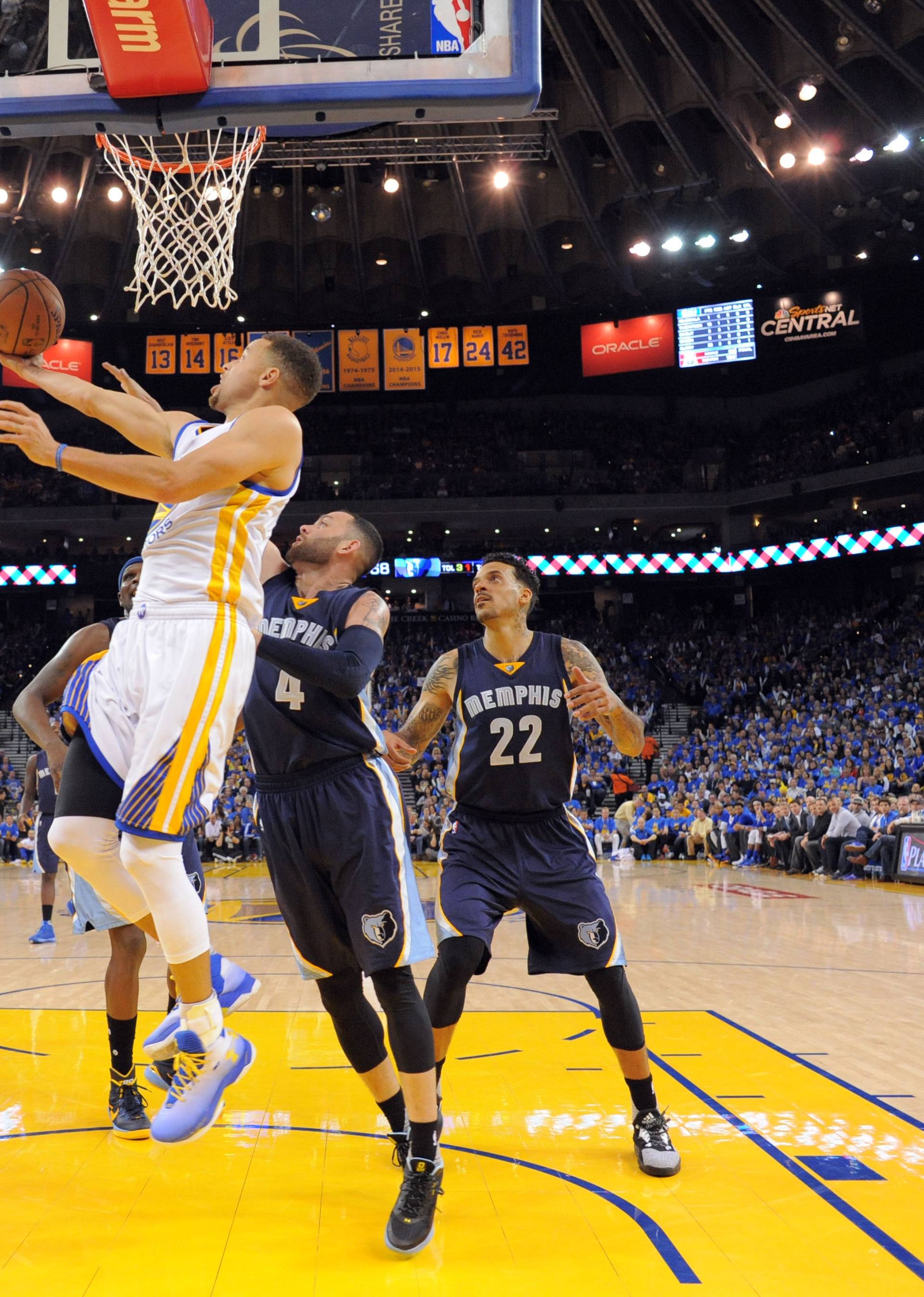 NBA: Memphis Grizzlies at Golden State Warriors