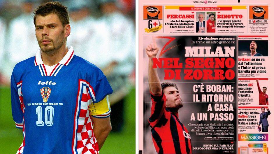 Gazzetta sigurna: Zvone Boban napušta Fifu, vraća se u Milan