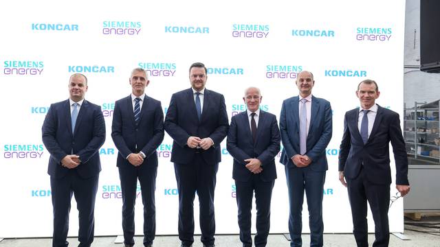 Zagreb: Svečano potpisivanje Sporazuma o zajedničkom pothvatu Končara i Siemens Energy