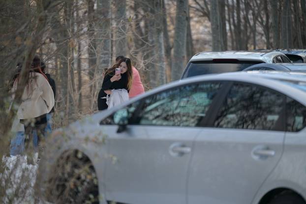 Zagreb: Zastoj na cesti prema vrhu Sljemena