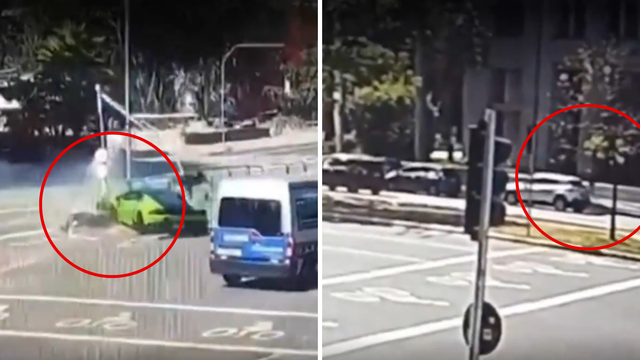 VIDEO Neviđene scene! Vozač Lamborghinija zabio se u pljačkaša koji mu je ukrao Rolex