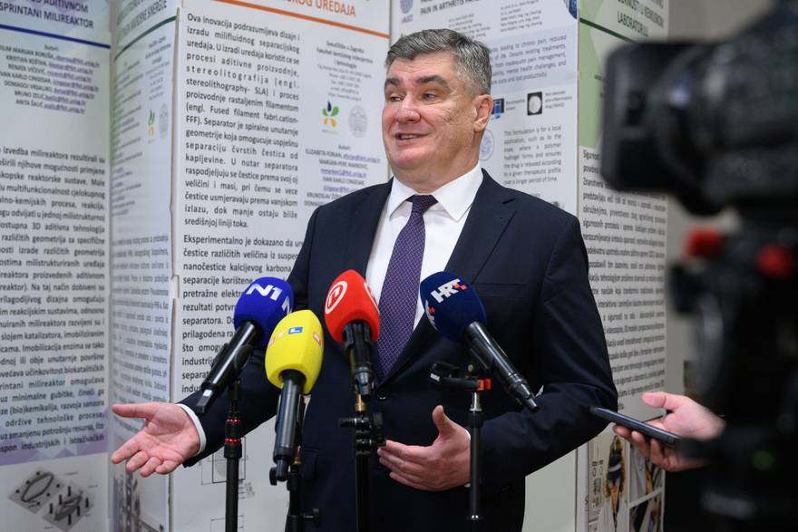 Zagreb: Milanovi&cacute; obi&scaron;ao Fakultet kemijskog in&zcaron;enjerstva i tehnologije