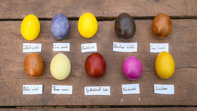 FOTO Savjeti za ukrašavanje pisanica: Iskoristite prirodne boje koje imate u kuhinji ili vrtu