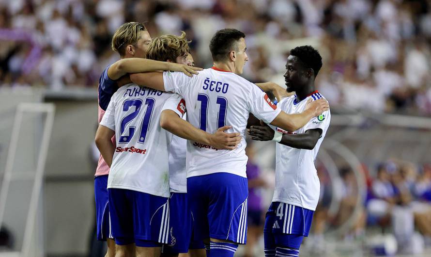 Split: Utakmica trećeg kola Prve HNL između HNK Hajduk i NK Slaven Belupo