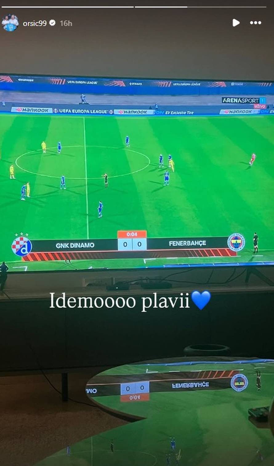 VIDEO Oršić poput superjunaka! Zabio gol pa se 'teleportirao' pred male ekrane zbog Dinama