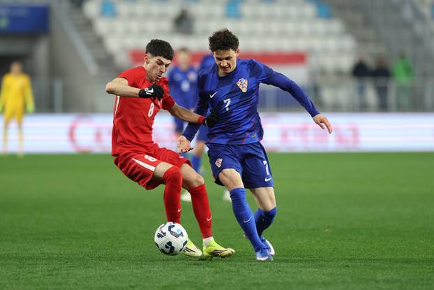 Osijek: Hrvatska protiv Turske za plasman na U-21 Europsko prvenstvo
