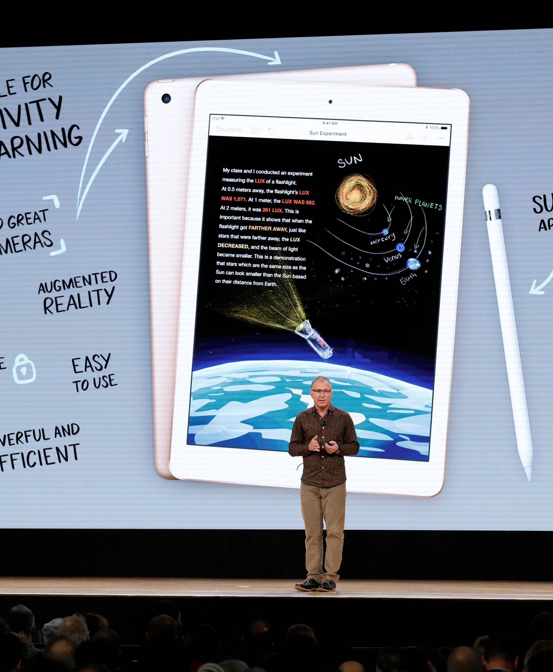 VP of Apple's iOS, iPad and iPhone Product Marketing, Joswiak, speaks at education-focused event in Chicago