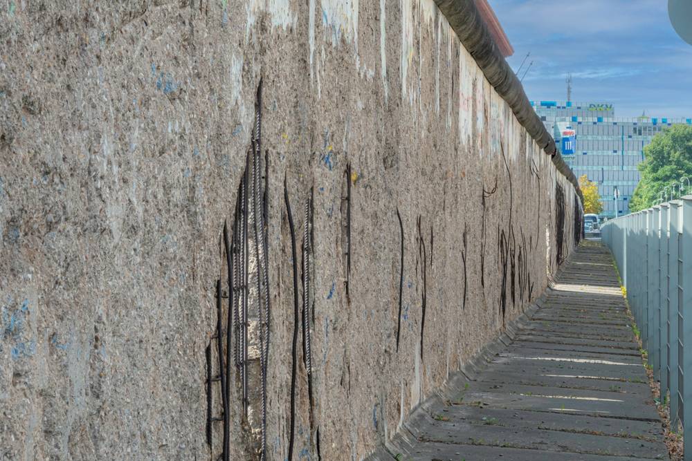 The,Berlin,Wall,(german:,Berliner,Mauer),In,Niederkirchnerstrasse,In,Berlin