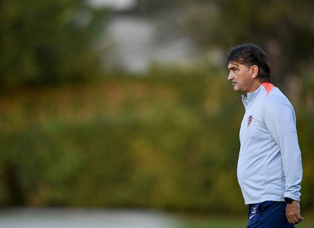 Zagreb: Trening nogometaša hrvatske nogometne reprezetacije