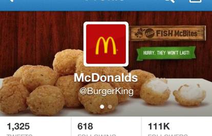 Hakirali Twitter Burger Kinga, "prodali" su ga McDonald'su