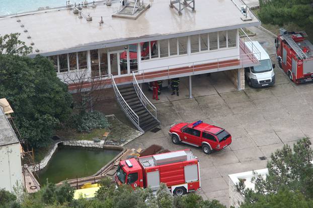 Dubrovnik: Nekoliko osoba prevezeno u bolnicu zbog požara u HE Plat