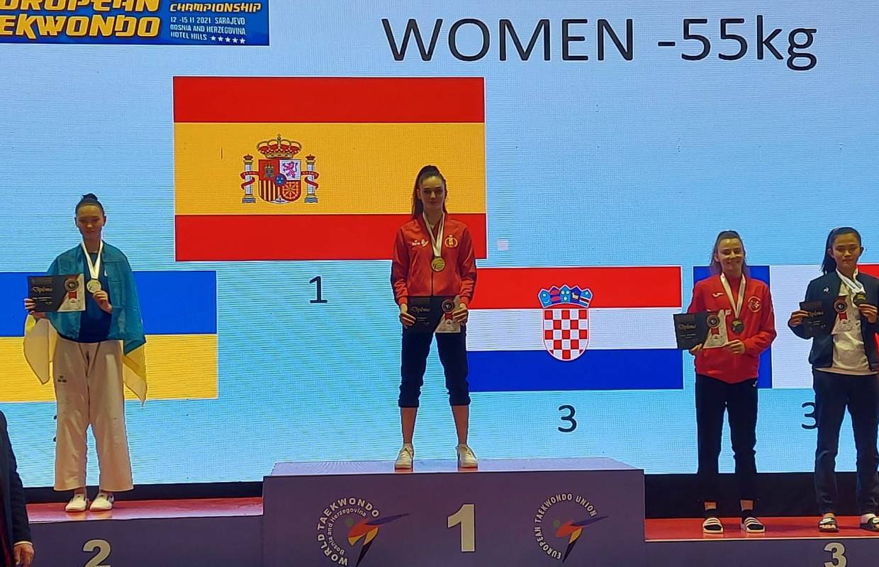 Taekwondoašica Duvančić uzela broncu na Europskom prvenstvu