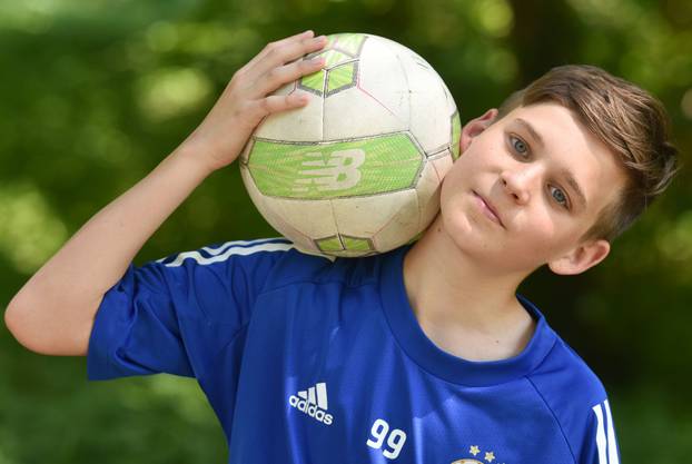 Zagreb: Timur Merezhko, 13-godišnjak koji je primljen Dinamo
