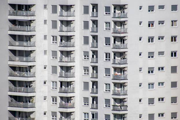 Detail,Of,A,Residential,Building,Facade