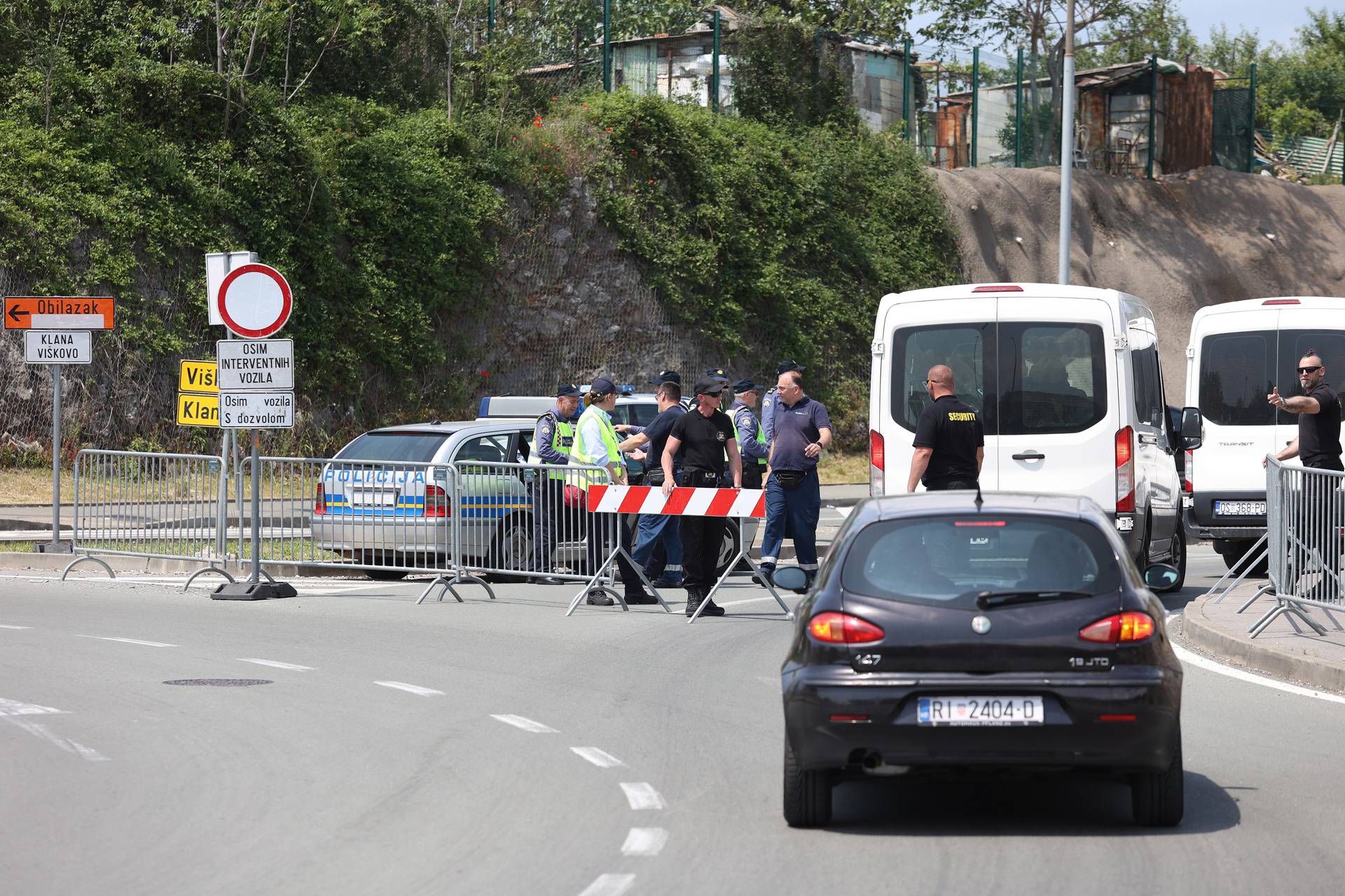 Rijeka: Zbog utakmice Hajduk - Šibenik zatvorena cesta od rotora Rujevica do čvora Hosti