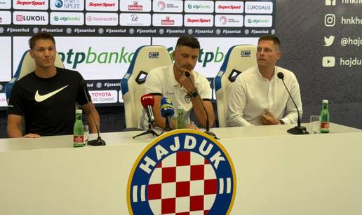 Trener &Zcaron;iline poru&ccaron;io: U &zcaron;drijebu smo pri&zcaron;eljkivali Hajduk...