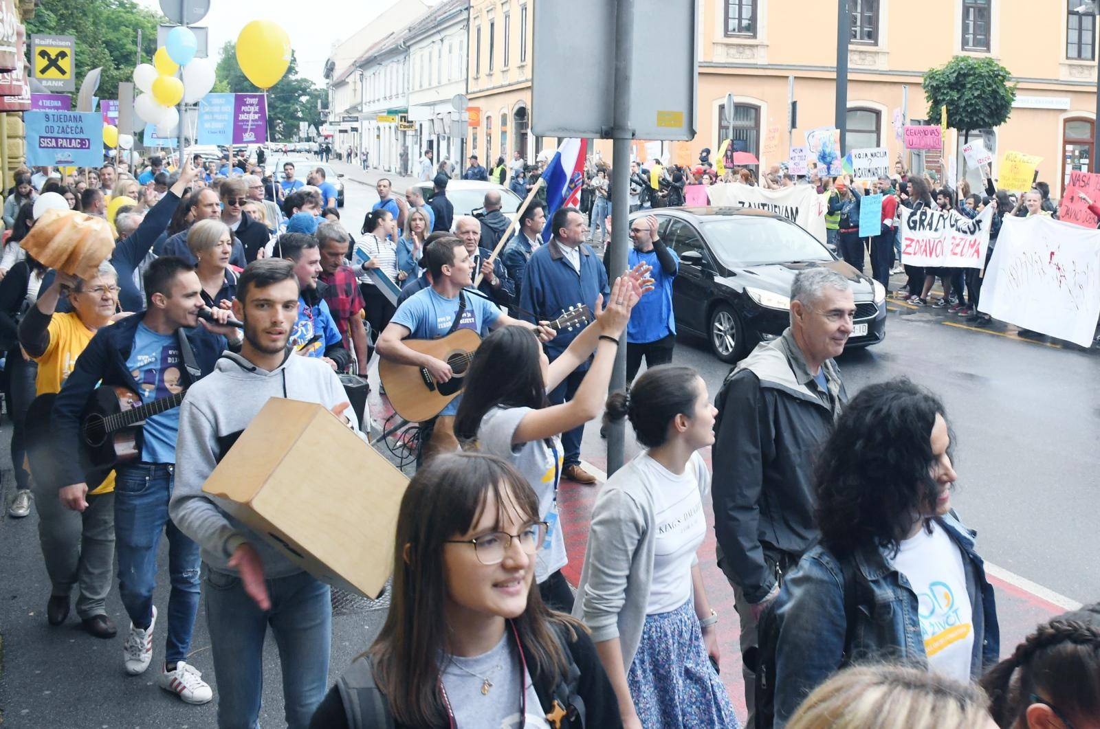 Sisak: Održan Hod za život u organizaciji udruge U ime obitelji