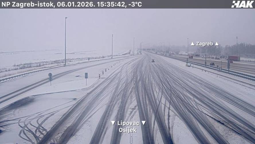 UŽIVO Zbog mećave i vjetra potpuno je zatvorena dionica autoceste A1! Oglasio se HAK