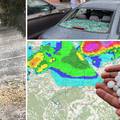 VIDEO Jaka tuča poharala sjever Hrvatske, upaljen meteoalarm: Navečer oluje prijete i Slavoniji
