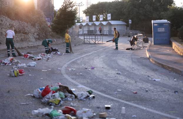 Split: Čišćenje velikih količina otpada nakon Ultra Europe Festivala