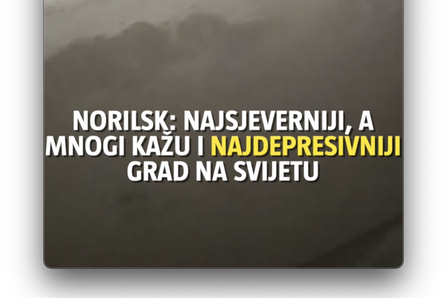 U Norilsku temperature padaju i do -40 stupnjeva: Kako žive stanovnici najdepresivnijeg grada na svijetu?