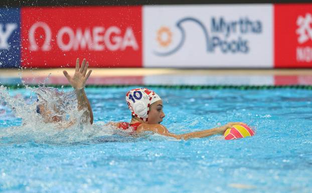Svjetsko prvenstvo u vodenim sportovima - Singapur 2025. Vaterpolo,, žene, Hrvatska - Grčka
