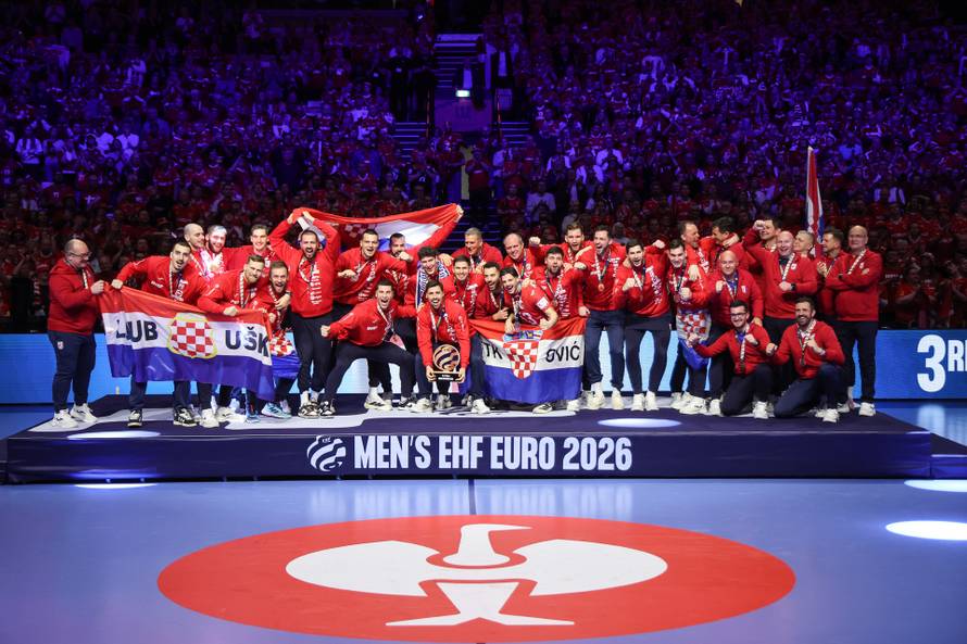 Dodjela medalja hrvatskoj rukometnoj reprezentaciji