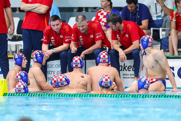 Zagreb: Svjetsko prvenstvo u vaterpolu U20, utakmica za tre?e mjesto, Hrvatska - Ma?arska