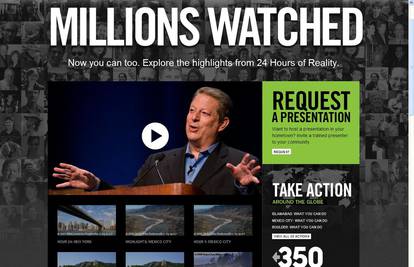 Al Gore u novoj kampanji: Želi osvijestiti o promjenama klime