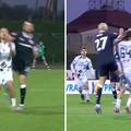 VIDEO Ovo je Mi&scaron;i&cacute;ev lakat u glavu kod 2-2 s Goricom. Ve&cacute; je imao &zcaron;uti. Strukan: Nije karton