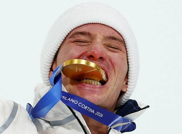 Freestyle Skiing - Men's Freeski Halfpipe Victory Ceremony