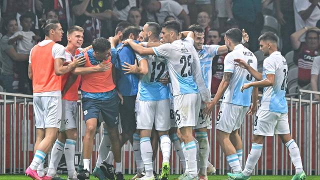 Utakmica play-offa Konferencijske lige između Lille i HNK Rijeka 