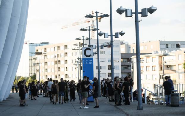 Zagreb: Atmosfera oko Arene uoci koncerta Marilyna Manson.