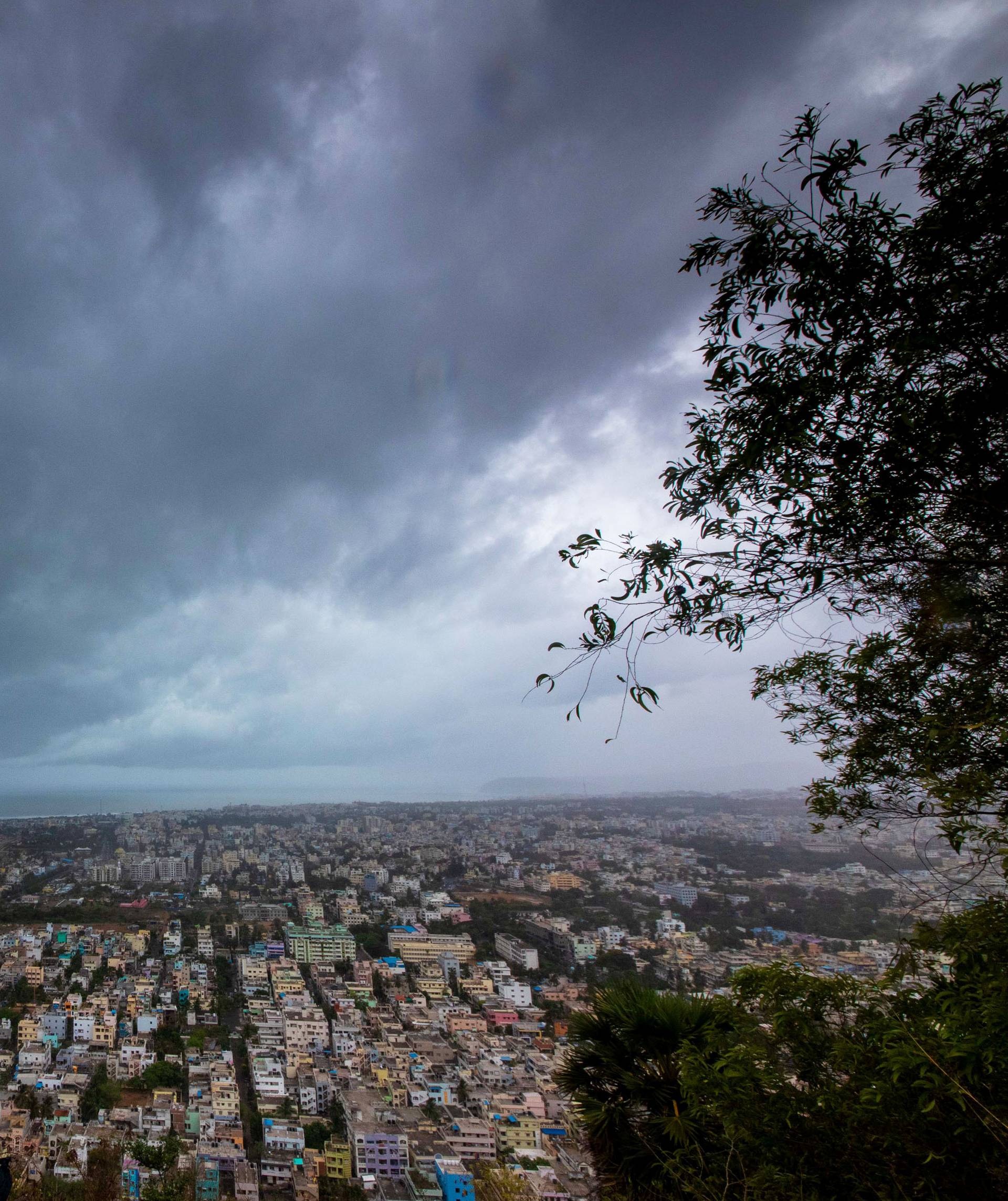 Clouds loom ahead of cyclone Fani in Visakhapatnam