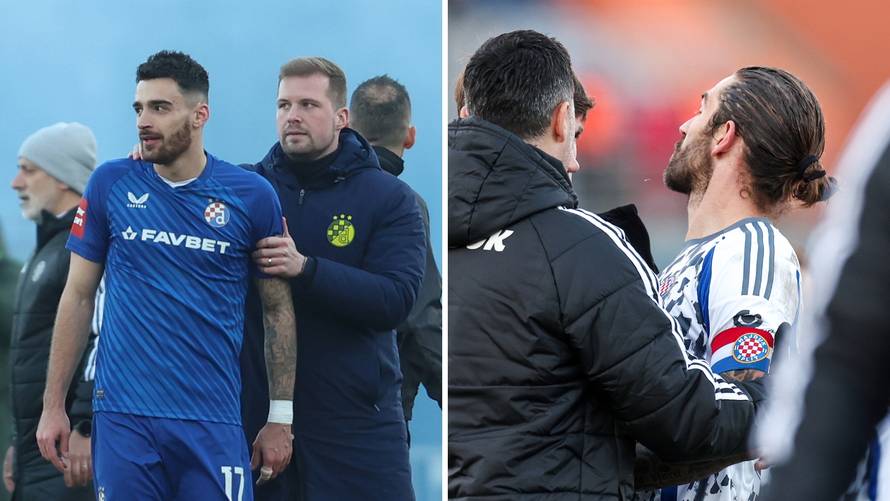 Ovo se nije vidjelo u prijenosu: Kulenović i Livaja su se umalo potukli, razdvajali ih suigrači