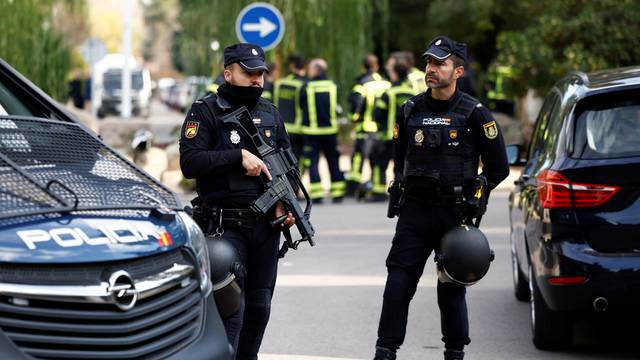 Blast at Ukrainian embassy in Madrid