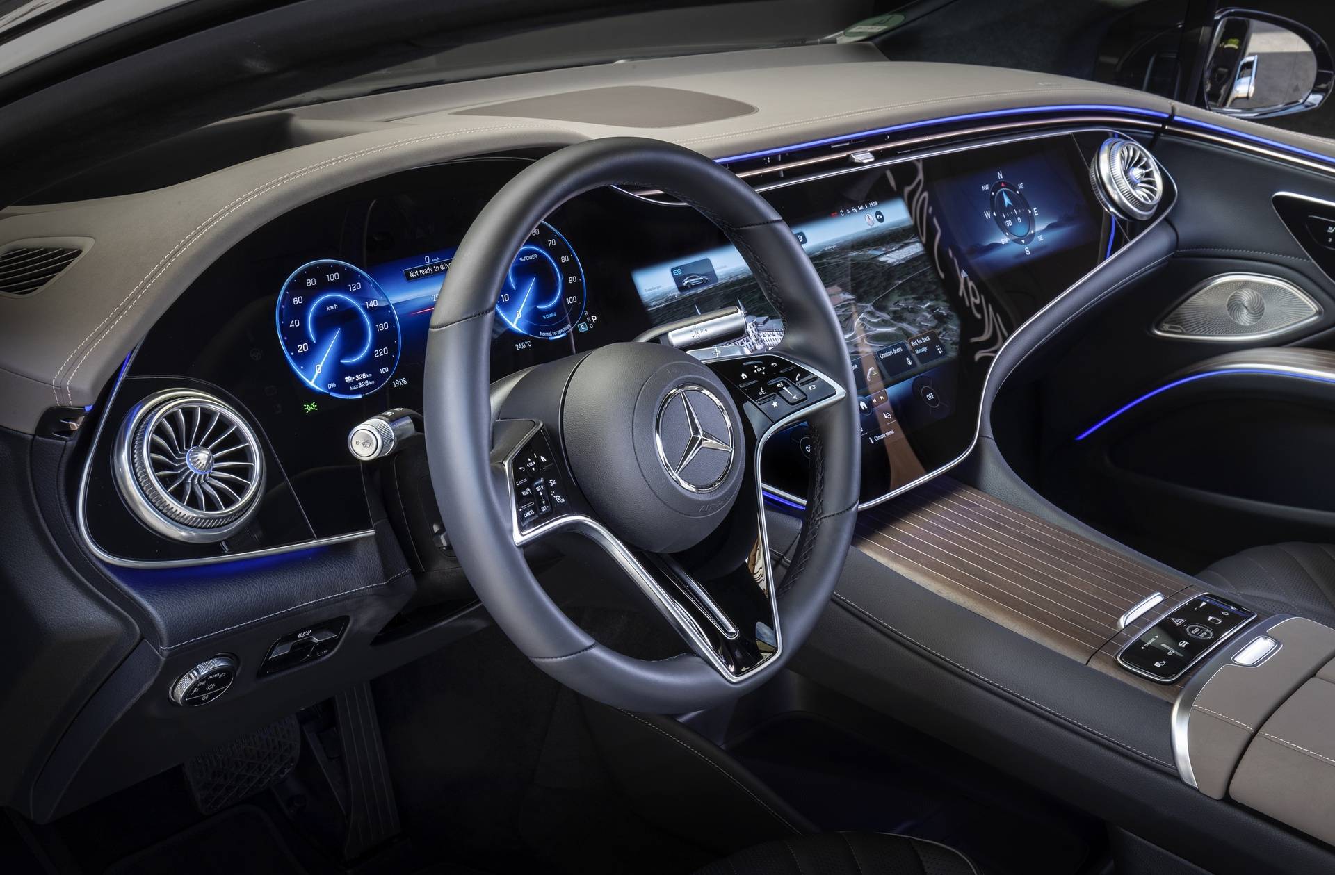 The new EQS from Mercedes-EQ: Press Test Drive, Switzerland 2021